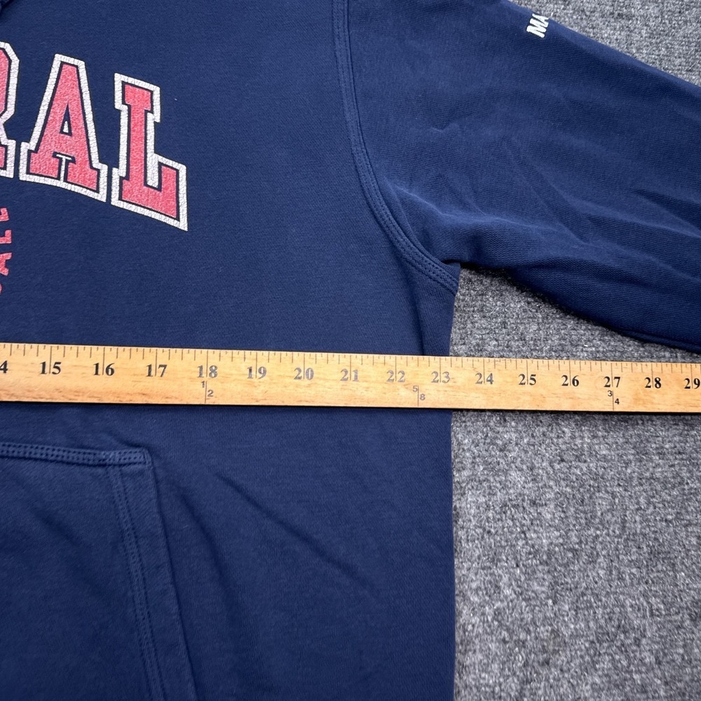 Nike Center Swoosh Check Hoodie Adult Size Medium Raiders Basketball Sweatshirt‎ - Picture 12 of 13